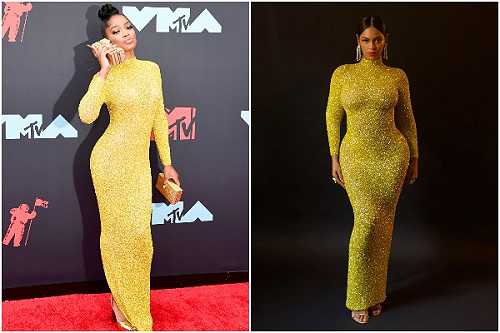 Who Wore It Better? Beyoncé and Keke Palmer Face Off in Glittery Haute Couture Dress