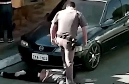 Two Brazilian Cops Face Criminal Charges After Video Shows One Officer Standing on Black Woman's Neck