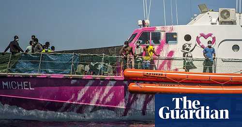 European authorities are ignoring our pleas, says crew of Banksy-funded rescue ship