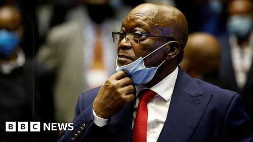 South Africa's ex-president Zuma placed on medical parole