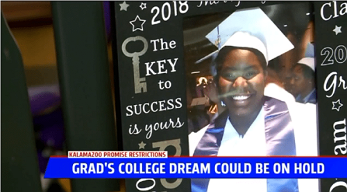 Michigan Teen Disqualified from Receiving College Scholarship After Family Becomes Homeless Michigan Teen Disqualified from Receiving College Scholarship After Family Becomes Homeless