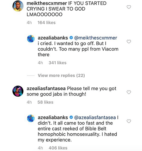 Nick Cannon Responds to Azealia Banks After She Alleges ‘Wild’n Out’ Jokes Made Her ‘Cry’ Nick Cannon Responds to Azealia Banks After She Alleges ‘Wild’n Out’ Jokes Made Her ‘Cry’