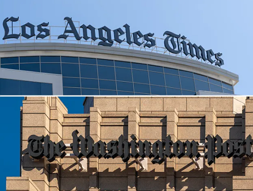 Why The Washington Post and LA Times Refused 2024 Endorsements Amid Donald Trump Retaliation Fears.