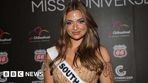 Mia le Roux: South African beauty queen pulls out of Miss Universe pageant