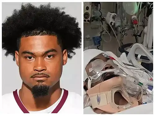 College football player 'still alive in hospital' despite school announcing his death after head injury in game - Face2Face Africa
