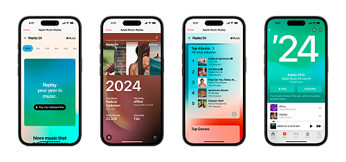 Apple Music's 2024 Replay rolls out to all users | TechCrunch