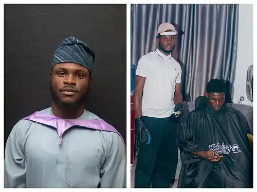 Nigerian barber goes viral for graduating with First Class honors: 'This is massive' - Face2Face Africa