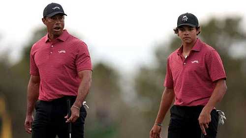 Tiger Woods Jokingly Shades His Son’s Golf Playing Skills in Viral Video