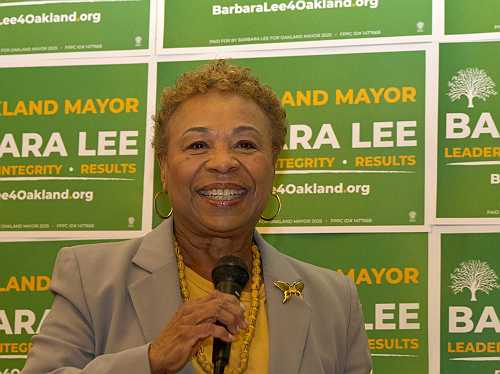 Barbara Lee is Oakland's New Mayor