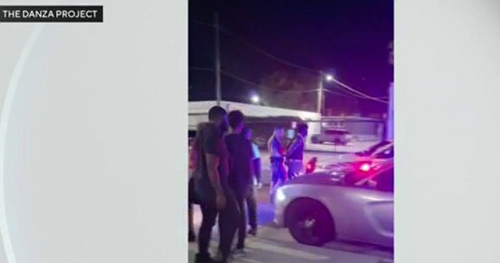 Video shows former NFL player Antonio Brown being briefly detained after incident in Miami