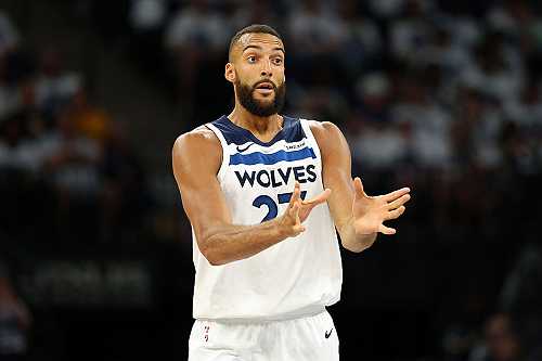 Rudy Gobert Reportedly Dumped Pregnant Girlfriend Once NBA Playoffs Began, Social Media Blames Anthony Edwards’ Influence