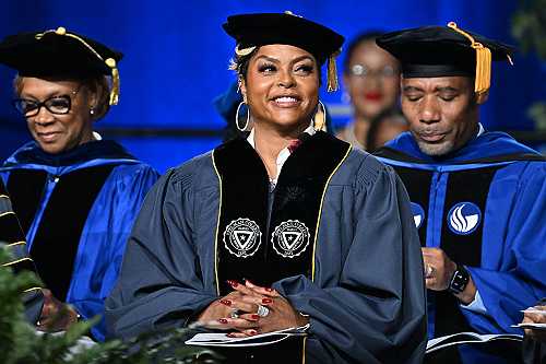 Taraji P Henson Honors Black Excellence at Spelman 2025 Commencement