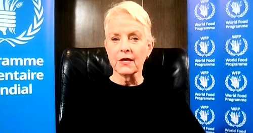 Cindy McCain says aid trucks at Gaza are a 