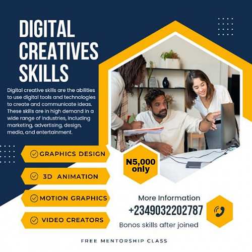Buy DIGITAL CREATIVES SKILLS by Ismail Creatives on Selar