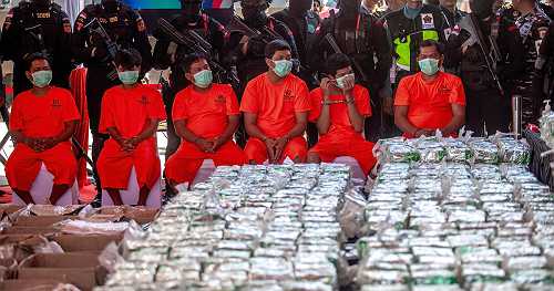 Indonesia reels in 2 tons of meth from fishing boat in country's biggest-ever drug bust