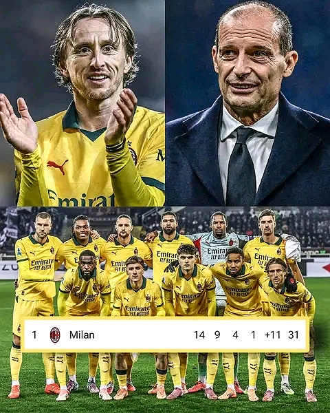 AC Milan’s current season:They’ve gone 13 straight matches without a loss in Serie A.They...