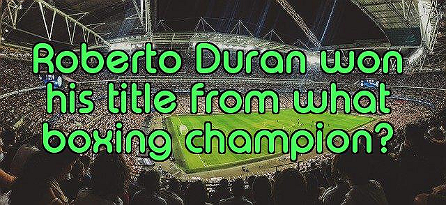 How Well Do You Know Blacks in Sports