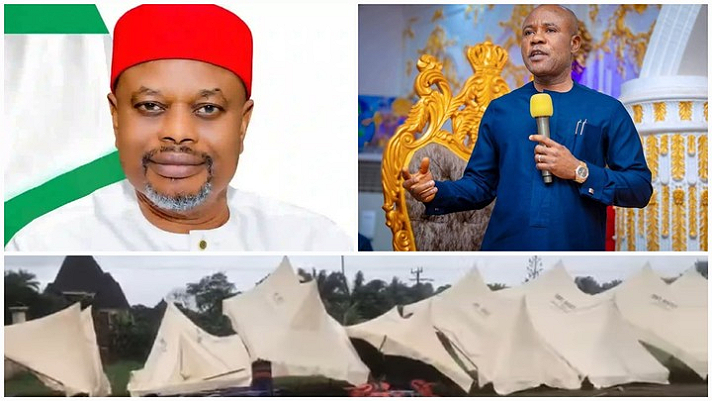 Tensions flared in Enugu on Saturday after hoodlums attacked the venue of an All Progressives...