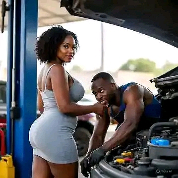 THE MECHANIC WHO KNOWS WHERE TO TOUCH ME… AND NOT JUST MY CAR 👉👌🔞🥒🍎💥...