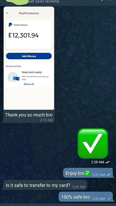 Seeking for receiver interested in monetivzing USDT transaction require new Trust wallet account,...