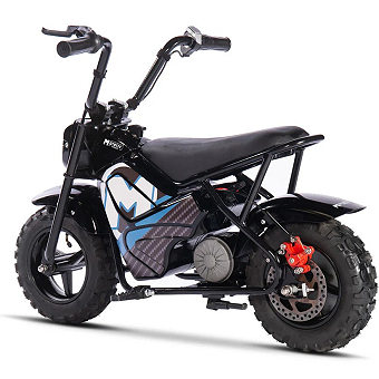 Offering - BLACK MotoTec 24v 250w Electric Powered Mini Bike