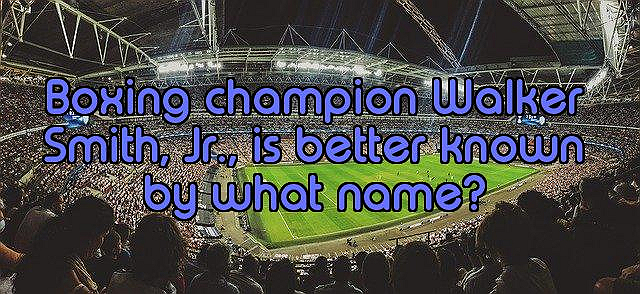 How Well Do You Know Blacks in Sports